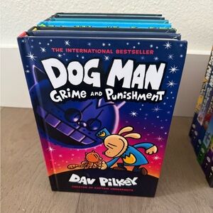 Dog Man: Grime and Punishment by - Blue Cover